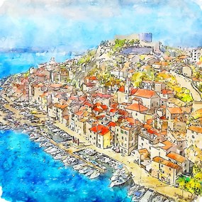 Kép 50x50 cm Dalmatien – Fedkolor