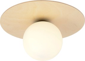 Emibig modern skandináv mennyezeti lámpa kenzo fehér barna emi1142/1b