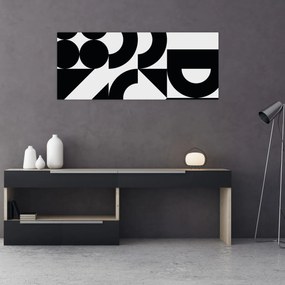 Kép - Geometriai absztrakció N⁰2 (120x50 cm)