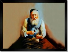 Poszterek keretben 40x30 Zsidó pénzszámoló