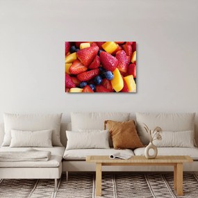 Gyümölcs kép (üvegen) (70x50 cm)