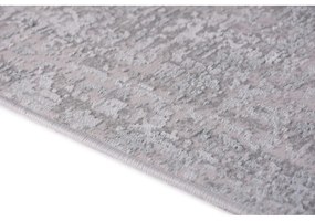 Szürke-türkiz pamut lépcsőszőnyeg szett 16 db-os 25x65 cm Milano Mavi – Vitaus
