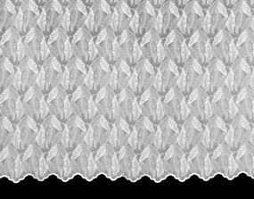Mg Függöny jacquard 4396 Fehér 160cm magas lengyel 2,0m