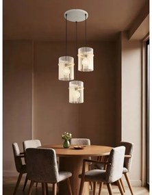 Globo 15698-3HRB - Kábeles csillár GORLEY 3xE27/60W/230V