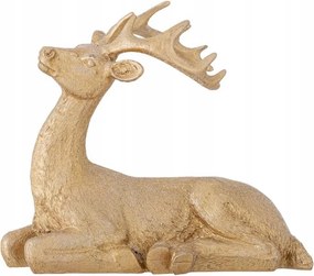 Bloomingville Christmas Pranzer Karácsonyi Dekoráció Fekvő szarvas Arany