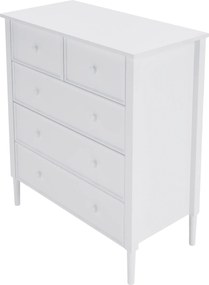 Komód, fehér, TEANA