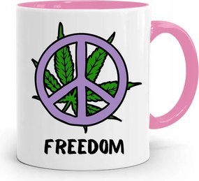 Dohányosoknak 420 Cbd Bögre Rózsaszín Ajándék fényképes nyomtatással