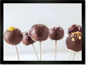 Poszterek keretben 40x30 Csokoládé nyalókák