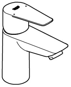 GROHE 32858001 - BAUEDGE 147 mm mosdócsaptelep, fényes króm