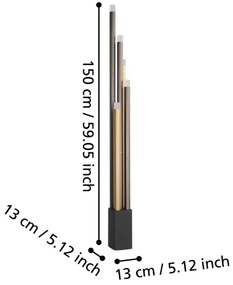 Eglo 39908 - LED Dimmelhető állólámpa ESTANTERIOS 5xLED/3,7W/230V 3000K