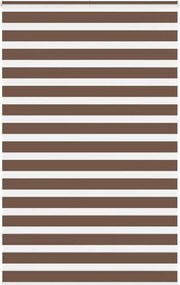vidaXL zebrafüggönnyel barna szövetszélesség 135,9 cm poliészter