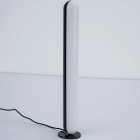 LED lámpatest , asztali lámpa , 10W , RGB , CCT , dimmelhető , fekete , LUTEC CONNECT , BARDO
