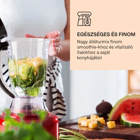 Klarstein Luca, multifunkcionális robotgép, 1000 W, 3 L, fokozatmentes sebességbeállítás, 6 üzemmód