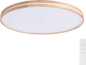 BRILAGI - LED dimmelhető lámpatest MOLINA LED/128W/230V 3000-6000K tölgy, átmérő 100 cm + távirányító