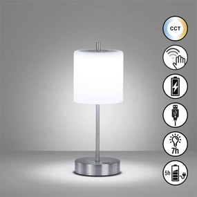 Fischer&amp;Honsel Riva 850348 Asztali lámpa 1x2W/LED 3000K/4750K/6500K 240lm IP20