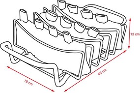 Ribs állvány sertésbordára