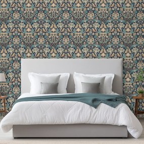 Arthouse Signature 2 Folk Floral barna-bézs madaras vlies tapéta – 100197AH