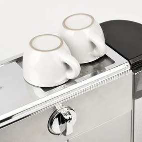 G3Ferrari G1018900 - TIFFANY karos eszpresszó kávéfőző, 1350 W / 230 V, 15 bar, rozsdamentes acél