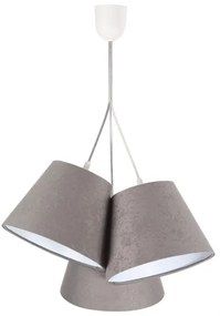 Csillár zsinóron AMBROSIA 3xE27/60W/230V