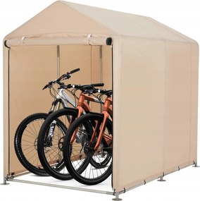 Kerékpár Garázs, 420D Oxford Vízálló Háromszög Tetővel, Khaki