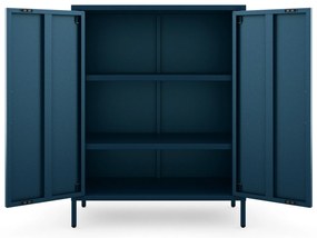 Szafka z półkami VITO, 800 x 1015 x 400 mm, Modern: granatowa