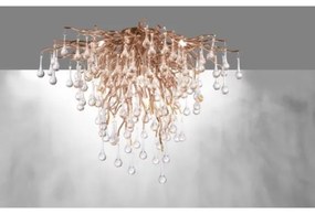 Paul Neuhaus 8091-11 - Felületre szerelhető csillár  ICICLE 9xG9/40W/230V átm. 50 cm réz