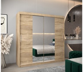 Ruhásszekrény 200 cm Toki 1 (szonoma tölgy + szonoma tölgy). 1064942