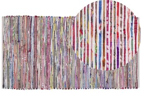 Színes pamutszőnyeg 80 x 150 cm BARTIN Beliani