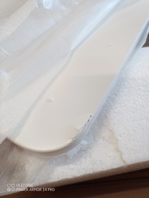 AKCIÓ Fehér étkezőasztal BERGEN 100x70 cm II. osztály