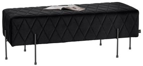 Fekete bársony pad Toni - Støraa