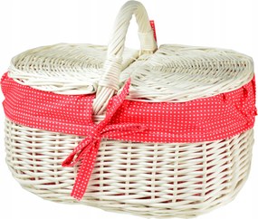 Piknikkosár fonott Piknikkosár XXL-es méret