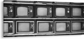 Kép - Retro TV (120x50 cm)