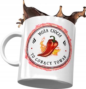 Nagynéni bögre Születésnapra Ajándék Nyomtatott Fotóval