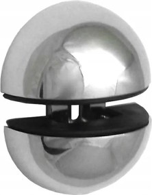 Üvegpolc tartó üveg tartó 12mm Króm 60x30mm