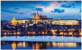 Fotótapéta város éjszaka híd fotótapéta 208 x 146