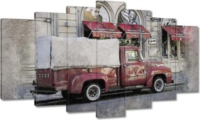 Vászonkép 140x80 Piros PickUp from Usa