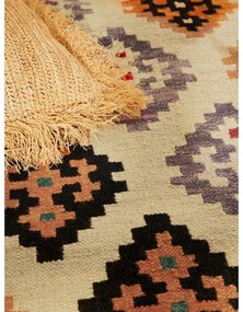 Piros kétoldalas kézi szövésű gyapjú szőnyeg 200x290 cm Kamal Kian – Nouristan
