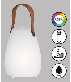 USB LED hordozható kültéri lámpa távirányítóval ø 12 cm Ruby – Fischer &amp; Honsel