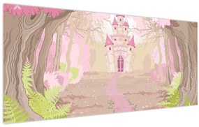 Kép - Utazás a rózsaszín királyságba (120x50 cm)