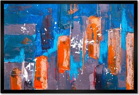 Poszterek keretben 60x40 Absztrakt Kályha