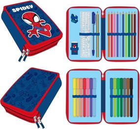 Pókember Spidey tolltartó töltött 2 emeletes