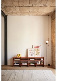 Téglavörös TV-állvány 180x50x40 cm Inari – Teulat