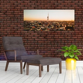 Naplemente Zizkov felett (120x50 cm)