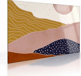 Üveg kép - Spacefrog design hegy N⁰3 (70x50 cm)