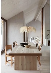 Markslöjd 108661 - Csillár zsinóron STYRKA 1xE27/40W/230V átm. 75 cm bézs