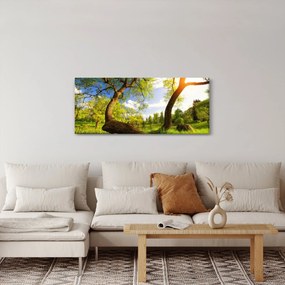 Kép egy tavaszi rétről (120x50 cm)