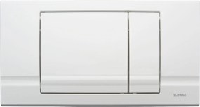 Schwab Nyomógomb Riva Duo Fehér 3/6L 182UP