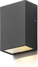 RENDL PEKKO fali lámpa fekete 230V LED 3W 67° IP54 3000K