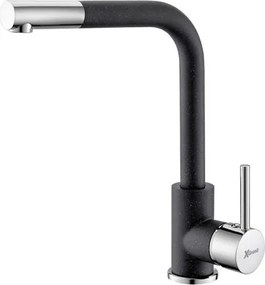 LUX Metalac T03816 Mosogató Csaptelep - Szemcsés Fekete