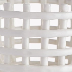 CRAFT kerámia kosár, krémszín Ø16cm